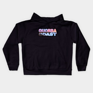 QUOBBA COAST - Western Australia Sunset Big Waves Kids Hoodie